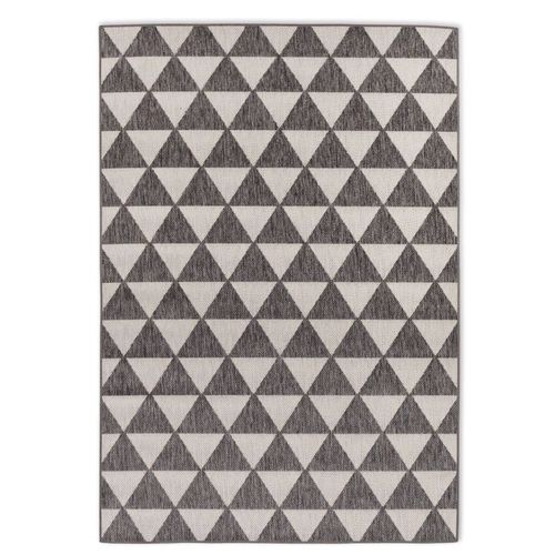 Outdoor carpet Schöner Wohnen Parkland triangles gray