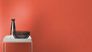 Vliestapete Rasch Uni Modern Struktur Orange Rot 330113 Raum 1