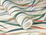 Vliestapete Rasch Floral Aquarell Creme Grün Orange 330229 Detail 3