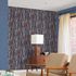 Vliestapete Rasch Floral Aquarell Blau Orange 330236 Raum 1