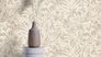 Vliestapete Rasch Blätter Farn Floral Braun Creme 330311 Raum 1