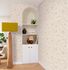 Vliestapete Rasch Blumen Textiloptik Creme Beige 330403 Raum 1