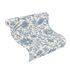 Vliestapete Rasch Blumen Textiloptik Creme Blau 330410 Rolle 4
