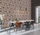 Vliestapete Rasch Blumen Textiloptik Beige Schwarz 330434 Raum 1