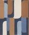 Vliestapete Rasch Grafisch Modern Blau Braun Creme 330519 2