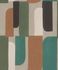 Vliestapete Rasch Grafisch Modern Grau Grün Braun 330526 2