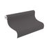Non-woven wallpaper Rasch linen look plain black 688023 3