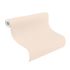 Non-woven wallpaper Rasch linen look plain apricot 690781 3