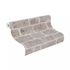 Vliestapete Rasch Backstein Mauer Grau Beige 865714 Rolle 3