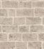 Vliestapete Rasch Backstein Mauer Beige Creme 865721 Scan 2