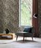 Non-woven wallpaper Rasch jungle black white 866117 4