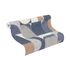 Vliestapete Rasch Grafik Muster Blau Grau Beige 866544 Rolle 3