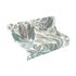Non-woven wallpaper Rasch jungle white green 867411 3
