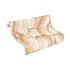 Non-woven wallpaper Rasch leaves tropics white brown 867978 3