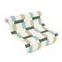 Vliestapete Rasch Grafik Retro Creme Grün Blau 868821 Rolle 3