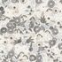 Vliestapete Rasch Floral Retro Creme Silber Metallic 868920 Scan 2