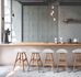 Non-woven wallpaper stone look light grey beige 33350 4