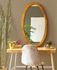 Vliestapete Rattan Optik Geflecht Beige Braun 33384 Raum 1