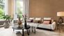 Vliestapete Rasch Holzoptik Beige Braun Metallic 720648 Zimmer 1
