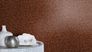 Vliestapete Rasch Blumen Braun Kupfer Metallic 720778 Zimmer 1