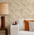 Vliestapete Rasch Tropisch Blätter Creme Beige 720556 Raum 1