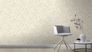 Non-woven wallpaper Rasch flower cream gold 456745 1