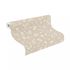 Non-woven wallpaper Rasch floral beige cream 463811 3