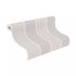 Non-woven wallpaper Rasch stripes grey white 463972 3