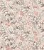 Non-woven wallpaper Rasch flowers cream brown pink 580761 2