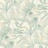 Non-woven wallpaper Rasch leaves cream green 580914 2