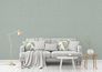 Non-woven wallpaper plain fabric look blue grey 39339-4 1