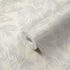 Vliestapete Dschungel Creme Grau Silber Metallic 39340-3 Detail 8
