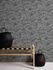 Non-woven wallpaper jungle grey silver metallic 39340-4 1