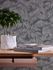Non-woven wallpaper jungle grey silver metallic 39340-4 3