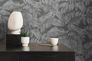 Non-woven wallpaper jungle grey silver metallic 39340-4 6