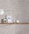 Vliestapete Beton Optik Beige Grau Silber Metallic 39387-3 Raum 4