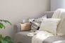 Vliestapete Struktur Streifen Uni Beige 39549-2 Zimmer 1