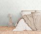 Vliestapete Blattmuster Struktur Creme Beige 39767-2 Schlafzimmer 1