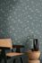 Vliestapete Blätter Grün Silber Metallic 39768-3 Zimmer 6