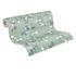 Vliestapete Blätter Grün Grau Silber Metallic 39768-7 Rolle 3