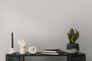 Vliestapete Uni Textiloptik Struktur Beige Grau 3977-99 Raum 1