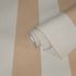 Vliestapete Streifen Textiloptik Gelb Creme 3979-42 Raum 1