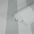 Non-woven wallpaper stripes white grey 3979-59 1