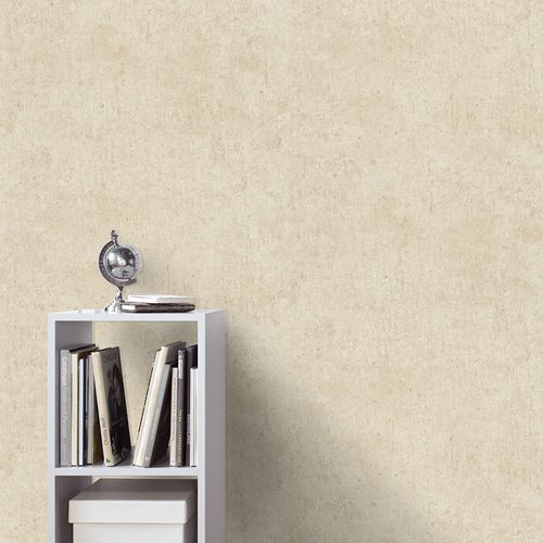 Vliestapete Beton Optik Used-Look Beige 10418-02 Zimmer