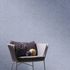 Non-woven wallpaper concrete used look blue 10418-43 1