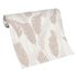 Non-woven wallpaper floral white cream metallic 10344-02 4