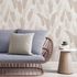 Non-woven wallpaper floral white cream metallic 10344-02 1