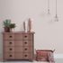 Non-woven wallpaper plain fabric look beige cream 10359-02 1