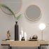 Non-woven wallpaper plain fabric look grey beige 10359-38 5