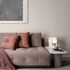 Non-woven wallpaper plain fabric look cream beige 10359-39 5